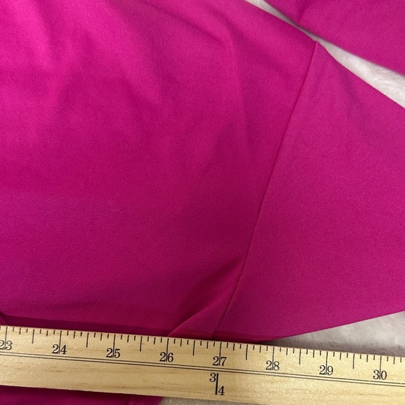 Belle by Kim Gravel Fuchsia Zip-Up lightweight jacket with Hood - Picture 4 of 11